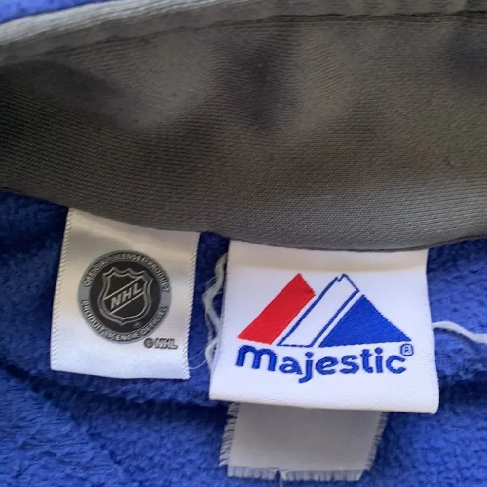 Vintage Majestic New York Islanders Three quarter‎ Fleece jacket